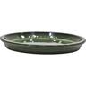 Glazed Round Saucer 30cm Forest Green