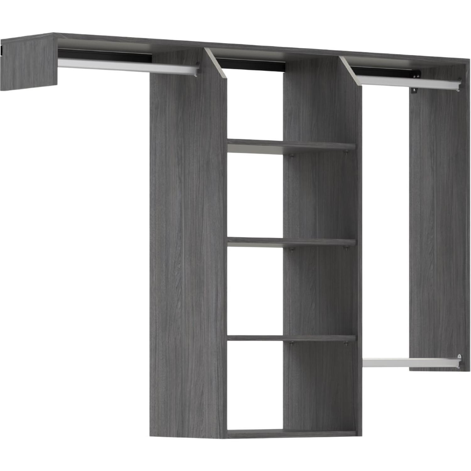 Customisable Wardrobe (Small) 1450-1600 mm Smoked Ash
