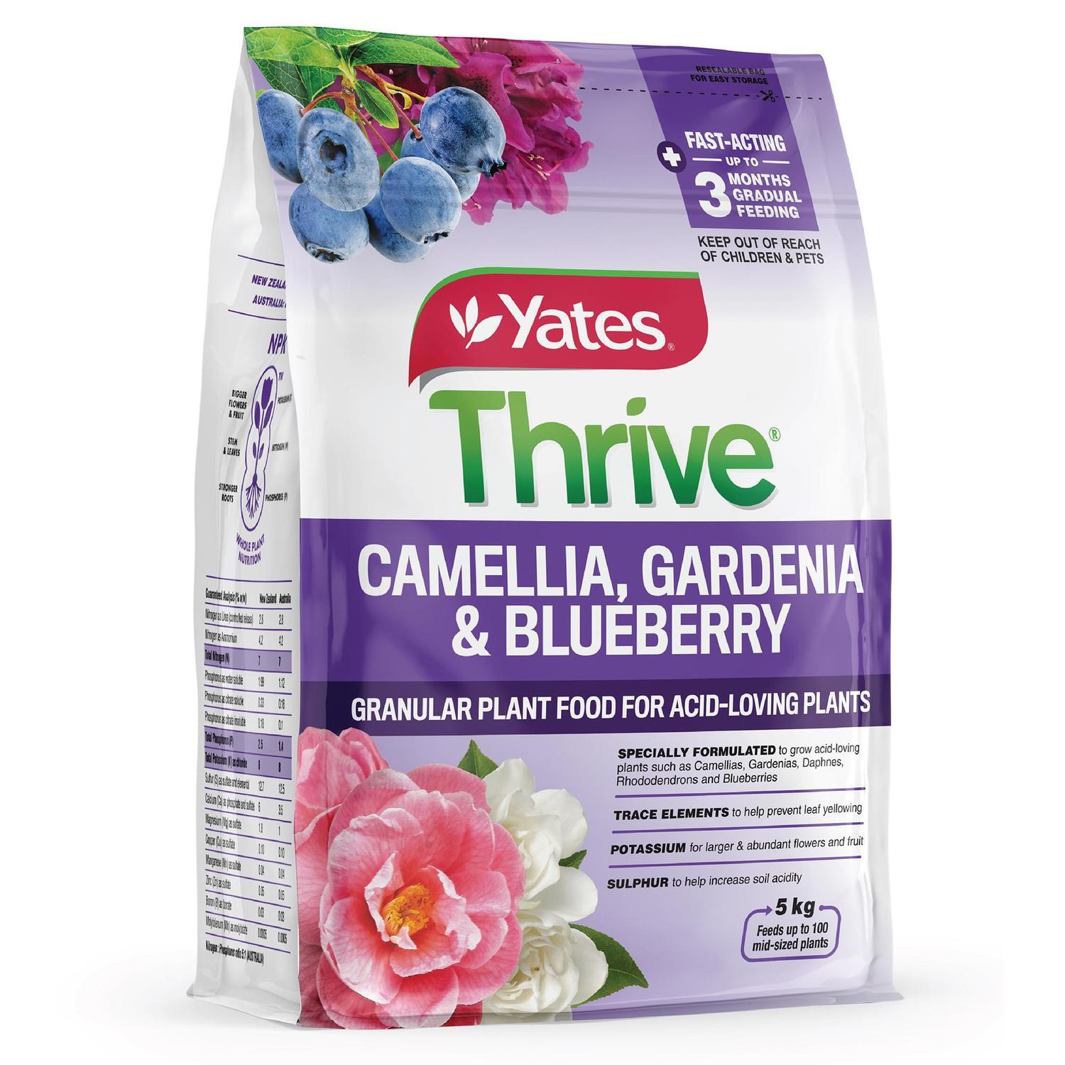 Camellia, Gardenia & Blueberry Fertiliser Granules