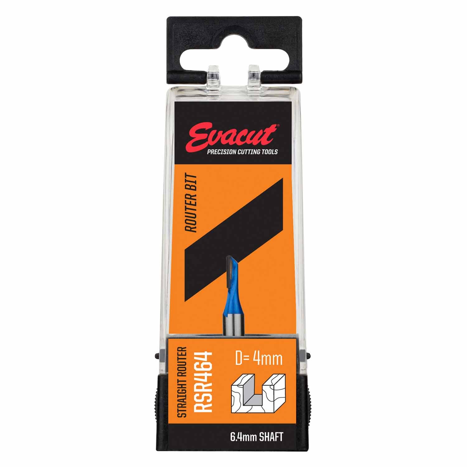 Router Bit Straight Shank: 6.4mm