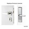 Electronic Smart Longplate Lever Handle