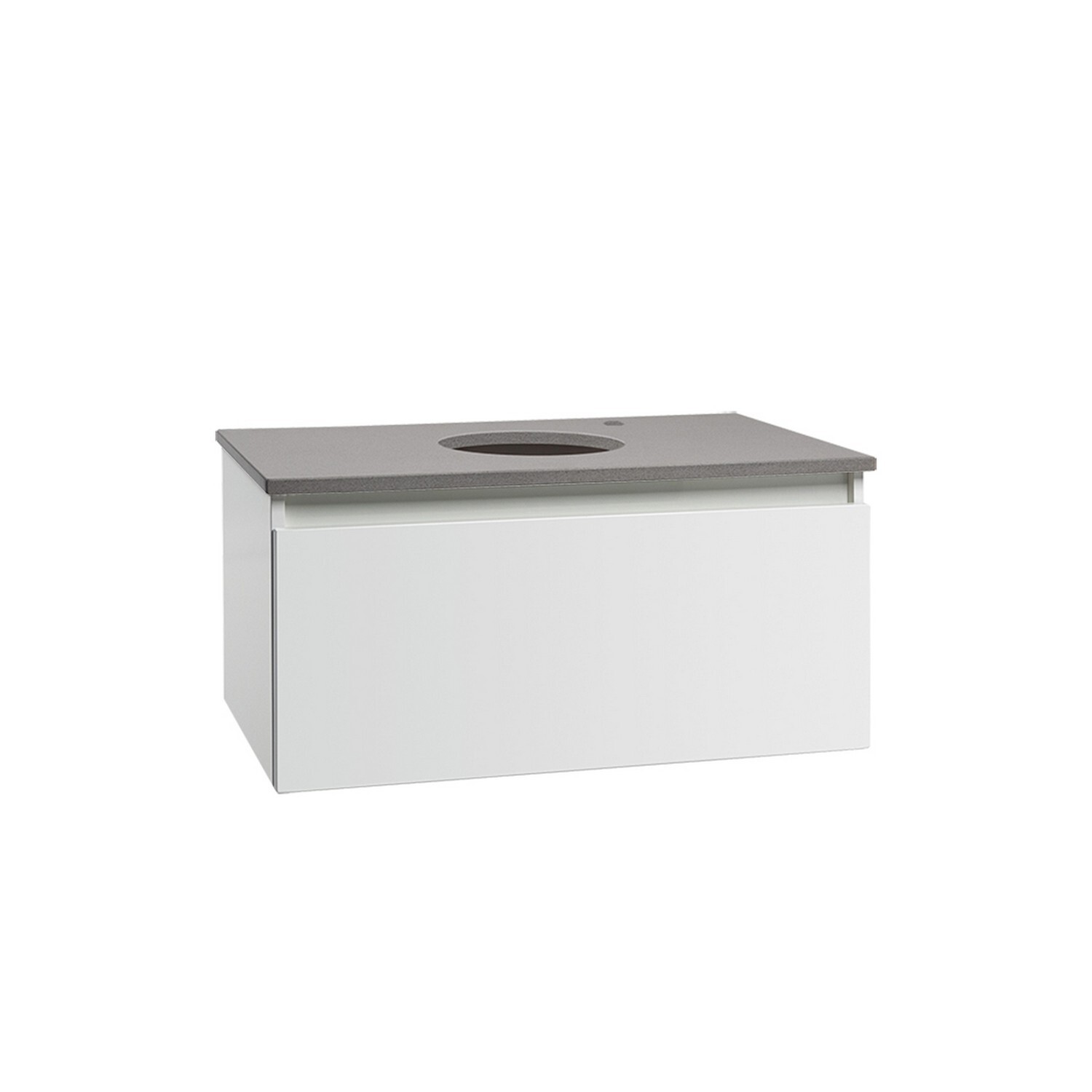 Valencia Wall Hung Single Bowl 1 Drawer