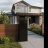 Parcel Pillar Letterbox Black