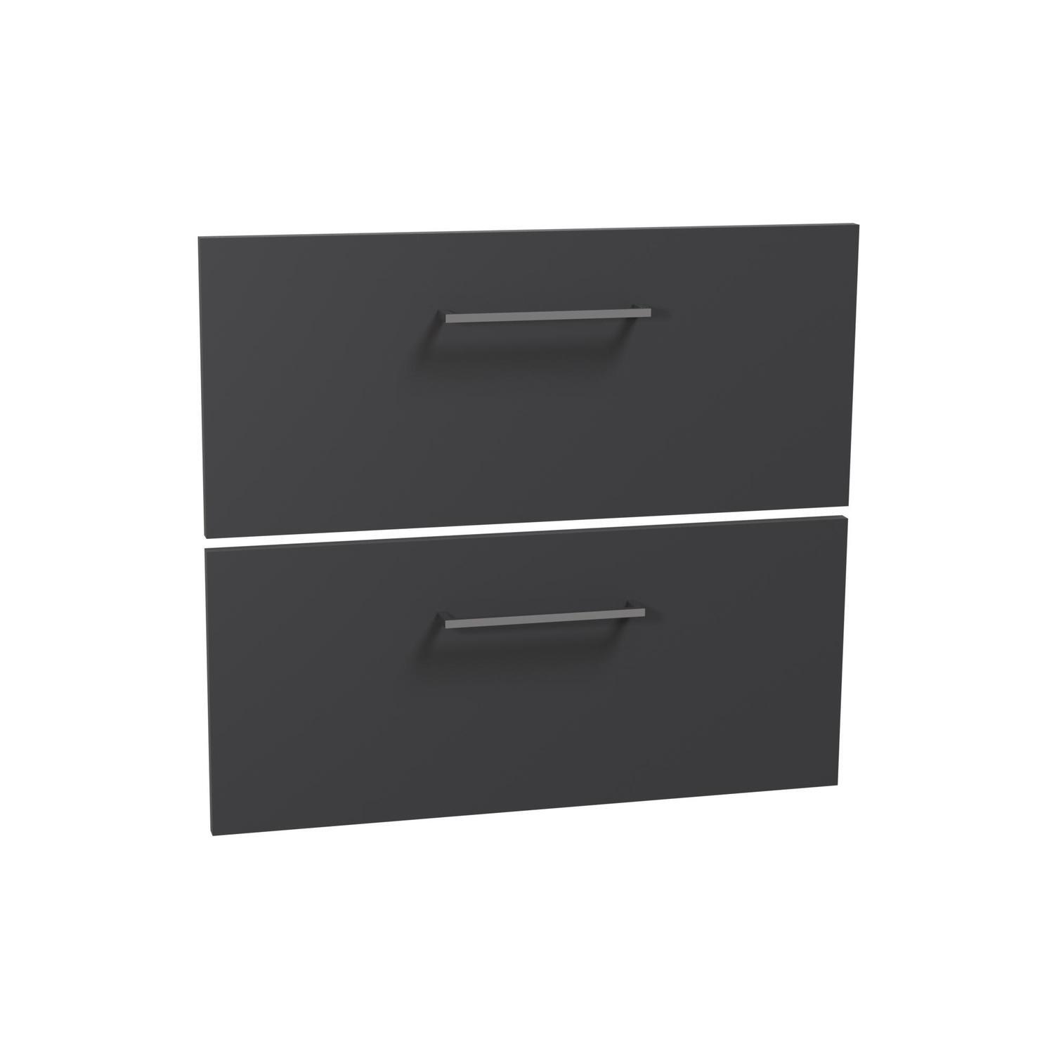 Floor 2 Drawer Standard Drawer Front Set