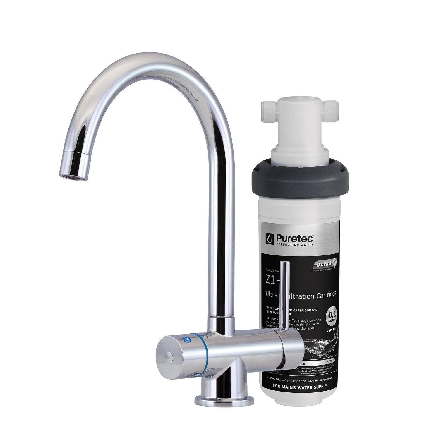 T4 Water Filter Kit  Chrome