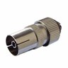 Coax Socket Silver