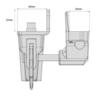 LokkLatch® Lockable Gate Latch with External Access