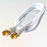 F to F Plug 2m White