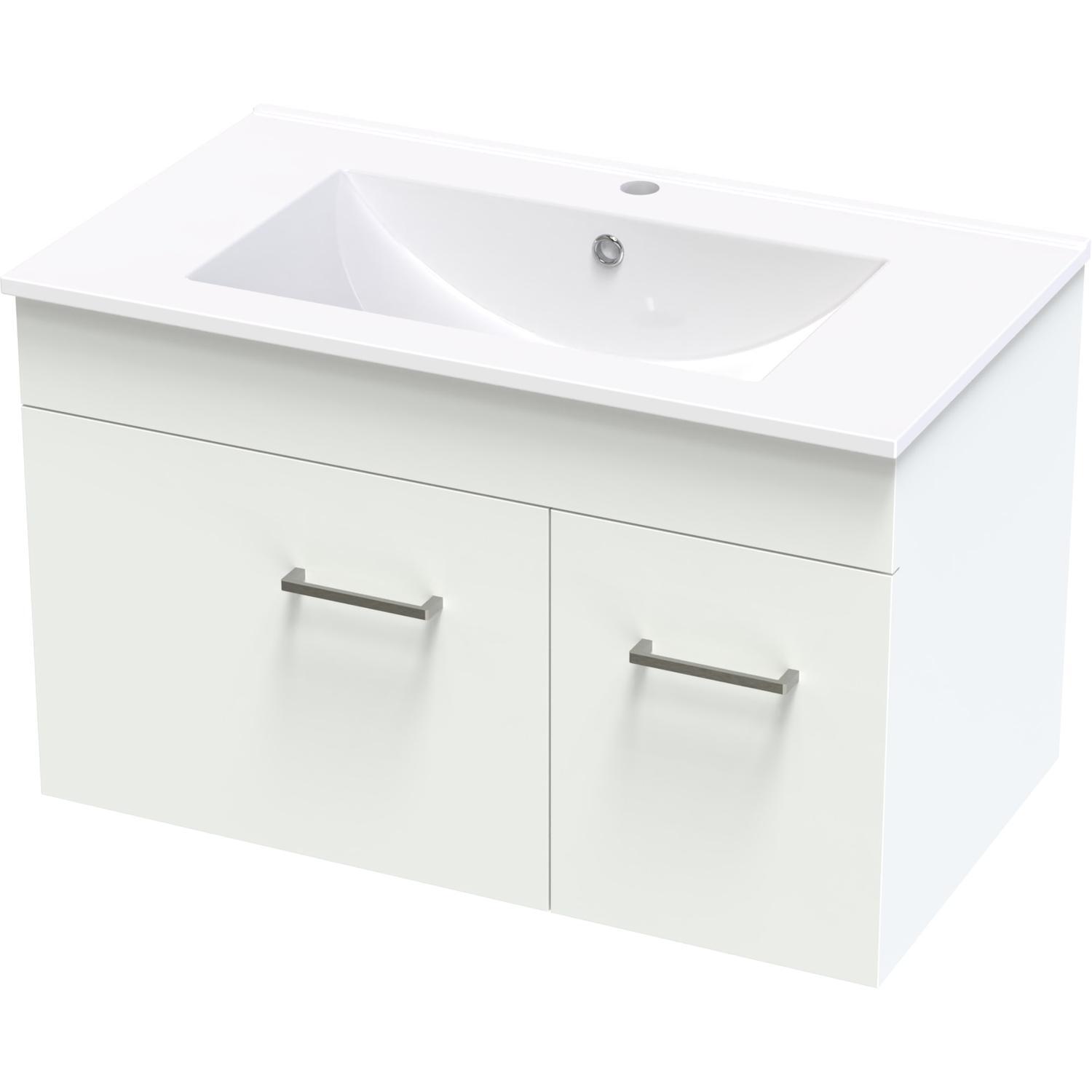 Classic Valley 800 Wall White Melamine