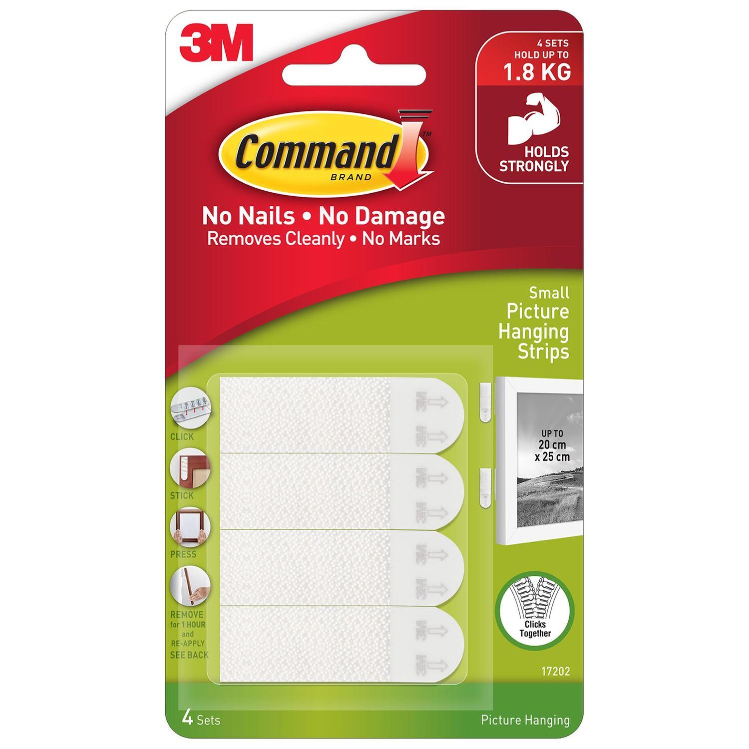 Small Picture Hanging Strips