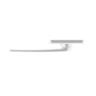 Window Handle Aria Helix Seal Low Profile Left Hand  Arctic White
