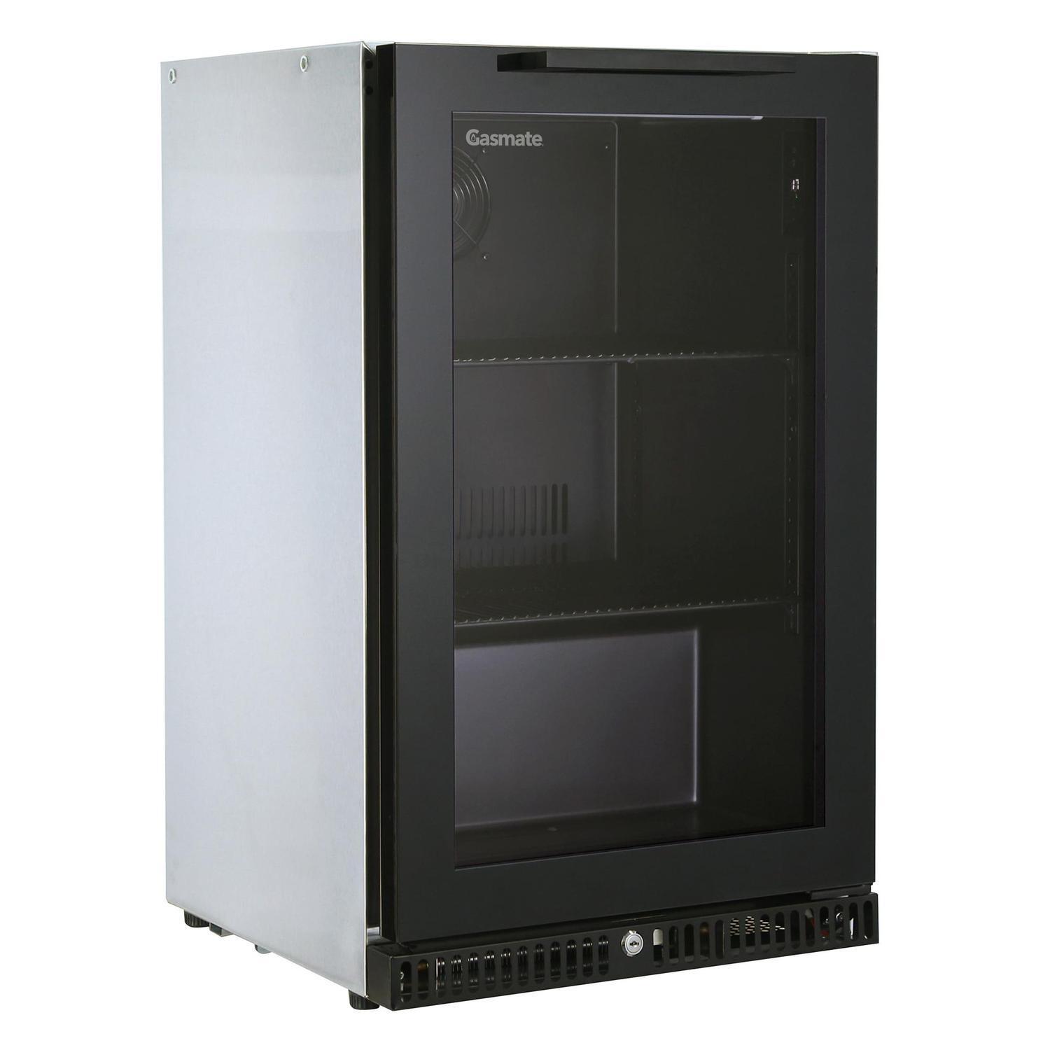 Glass 1-Door Bar Fridge 97L