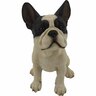 Sitting Bulldog Garden Ornament H: 24cm, W: 15.5cm, D: 20.5m
