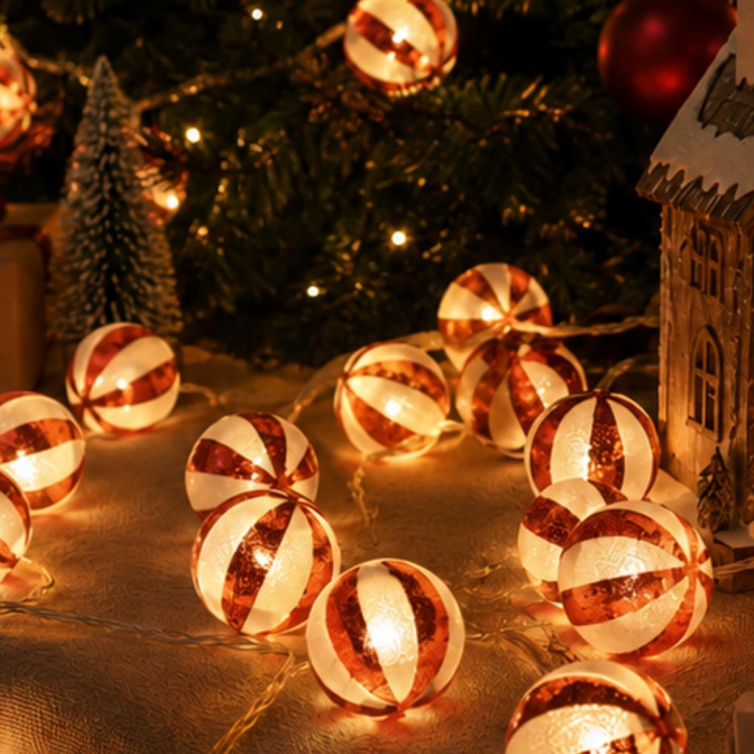 Christmas Bulb String Lights