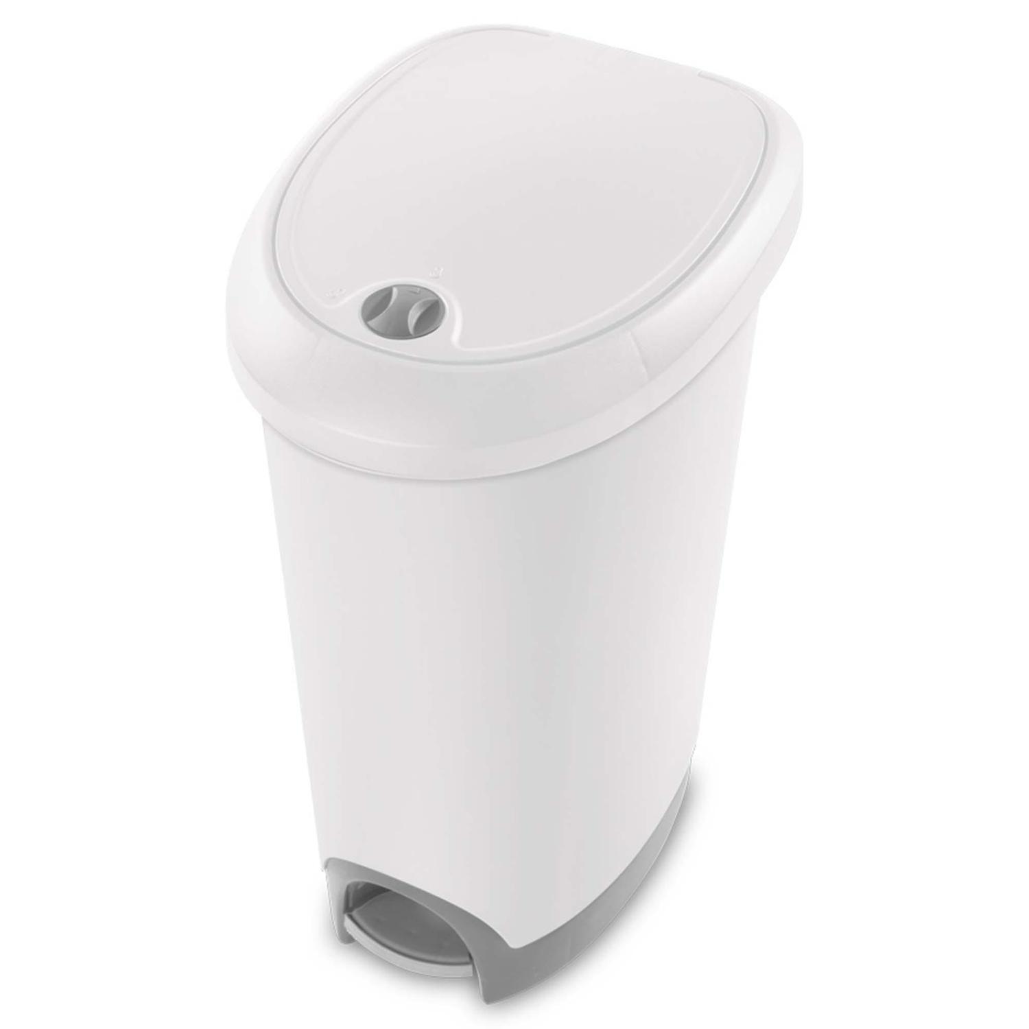 Locking Step-on Wastebasket