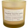 Wood Wick Glass Candle Caramel Vanilla Latte 370g