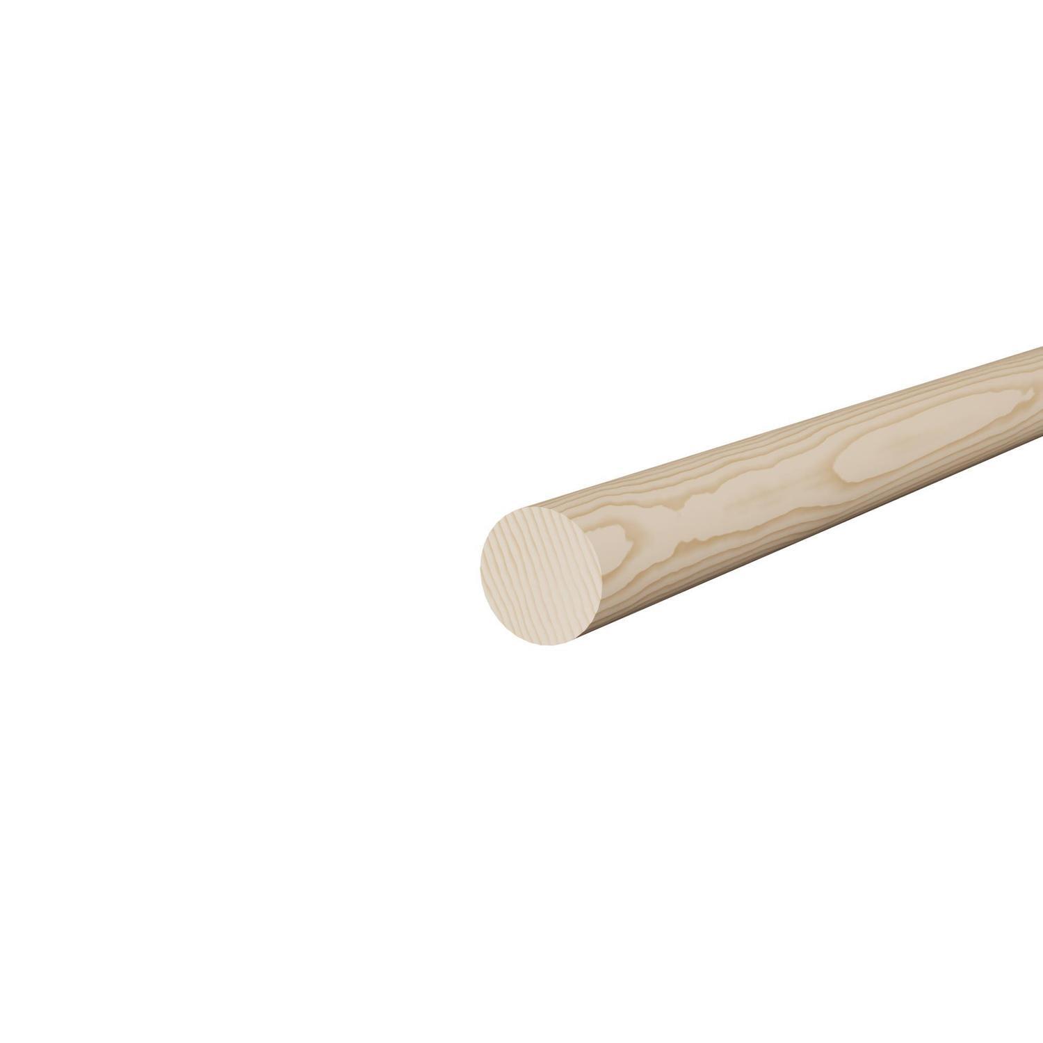 Dowel Radiata UT D: 20mm, L 2.4M Clear
