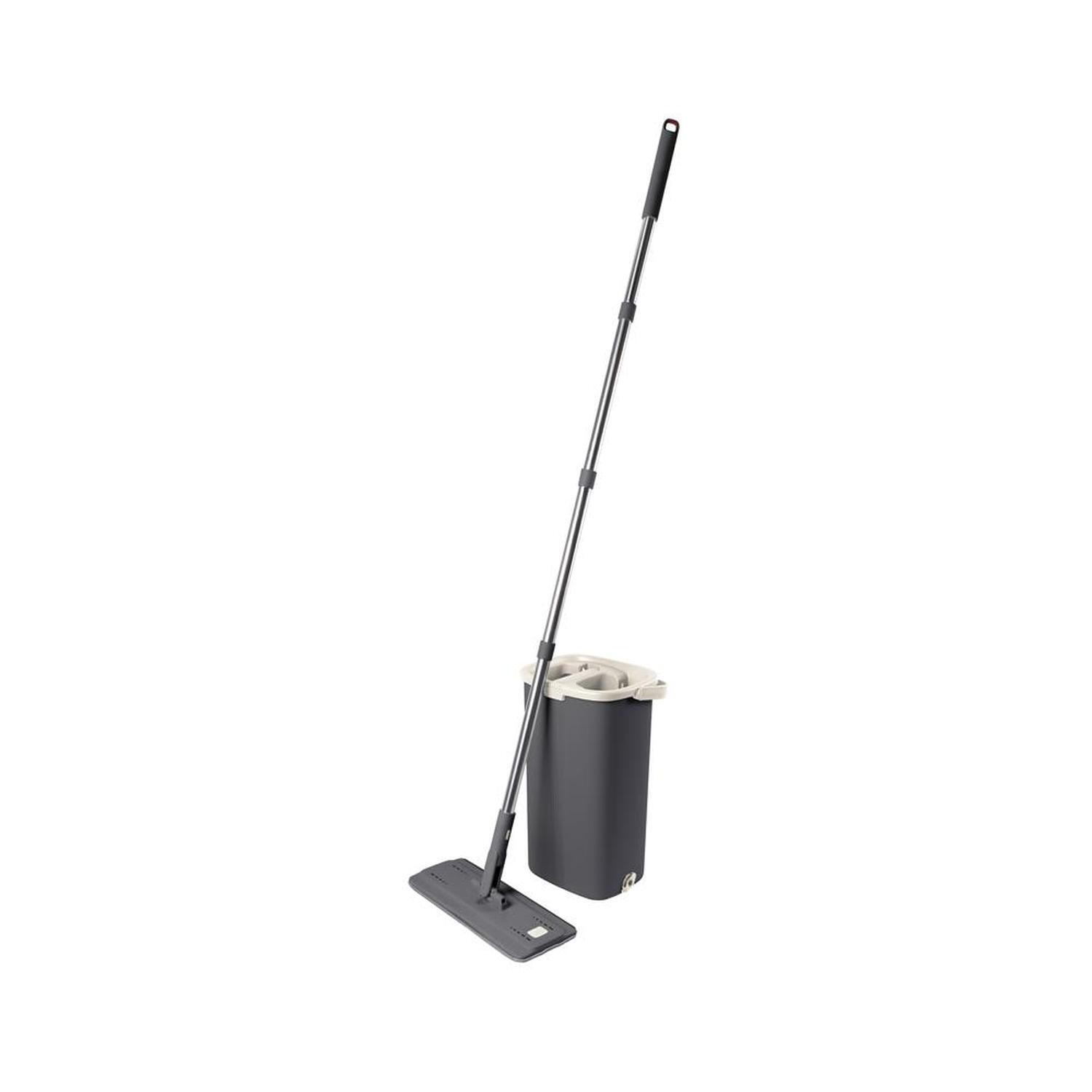 Wash and Wring Flat Mop Set