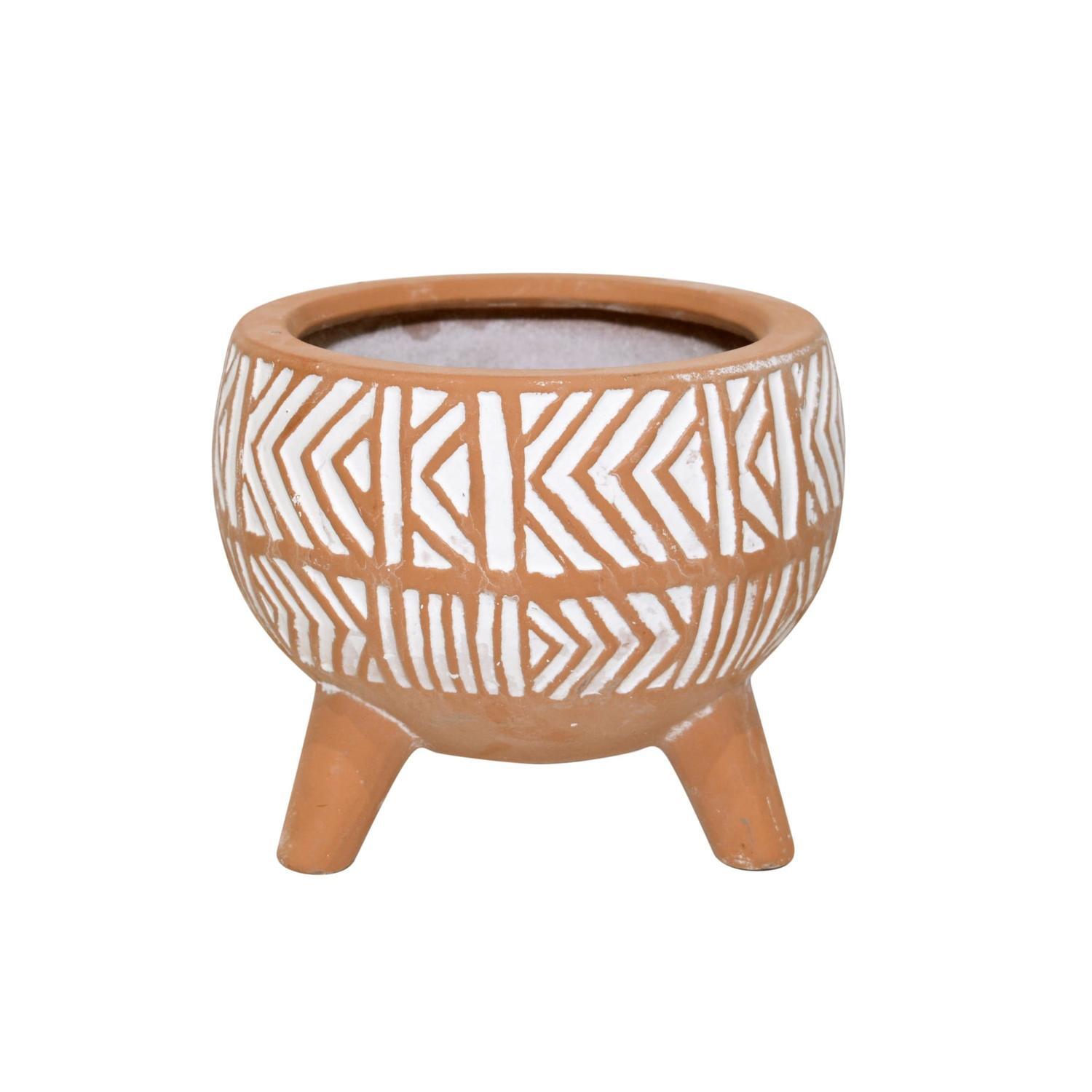 Indoor Ceramic Pot on Feet