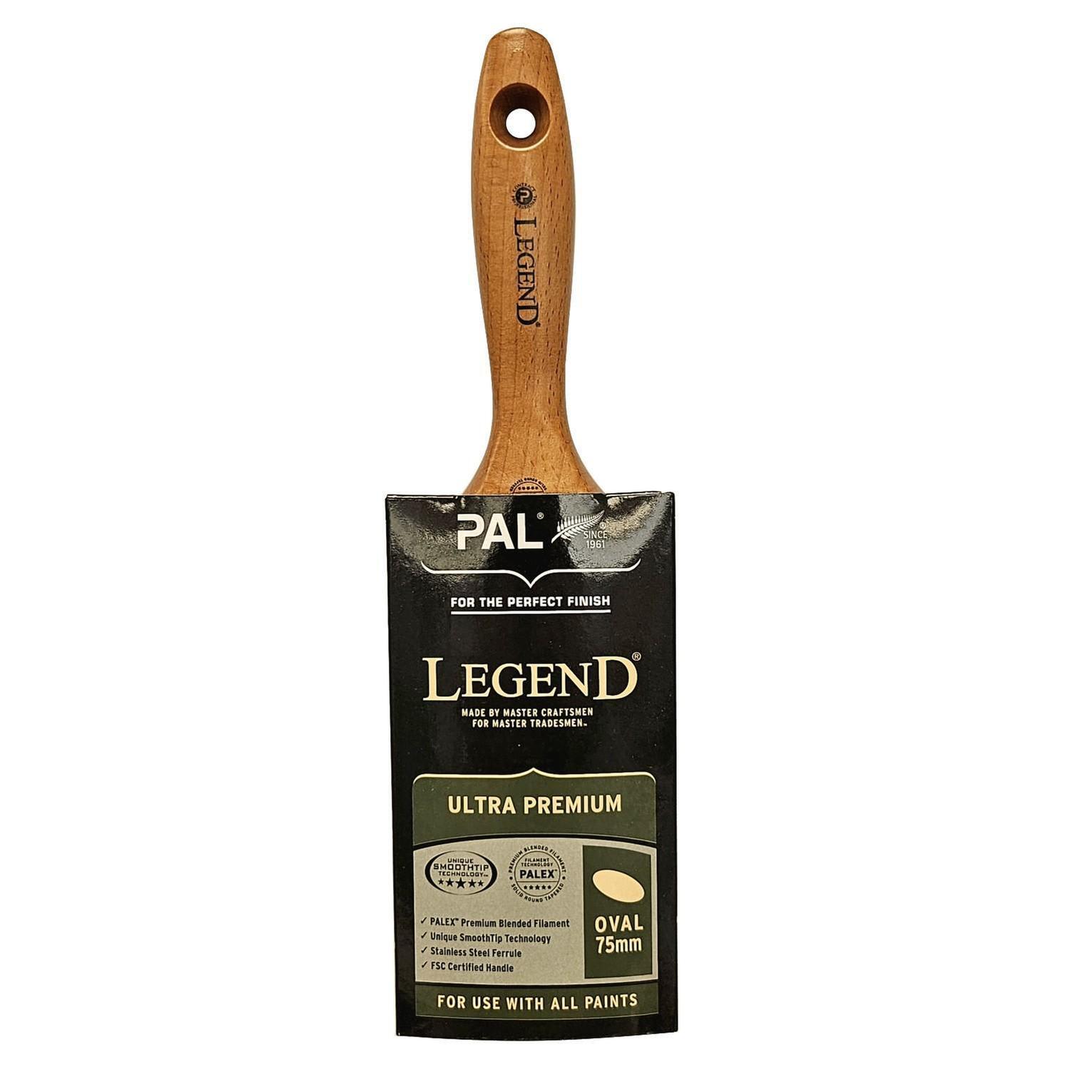 Paint Brush Oval 75mm