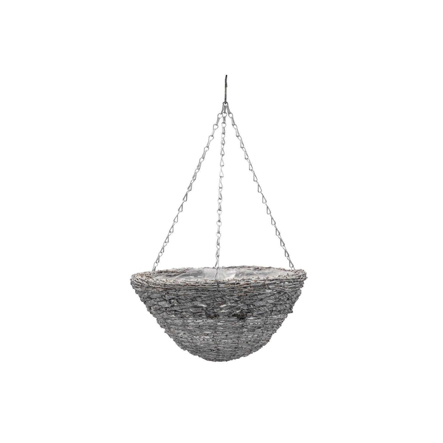 Rattan Round Hanging Basket