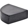 Glazed Round Pot Feet Black