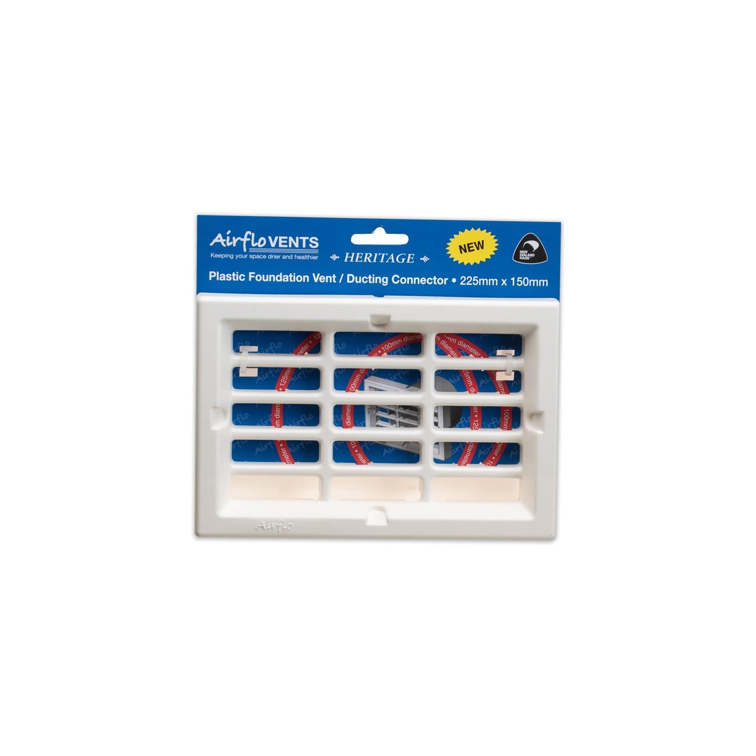 Plastic Foundation Vent / Ducting Connector