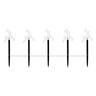 Reindeer Stake Lights 5-Pack 25cm White