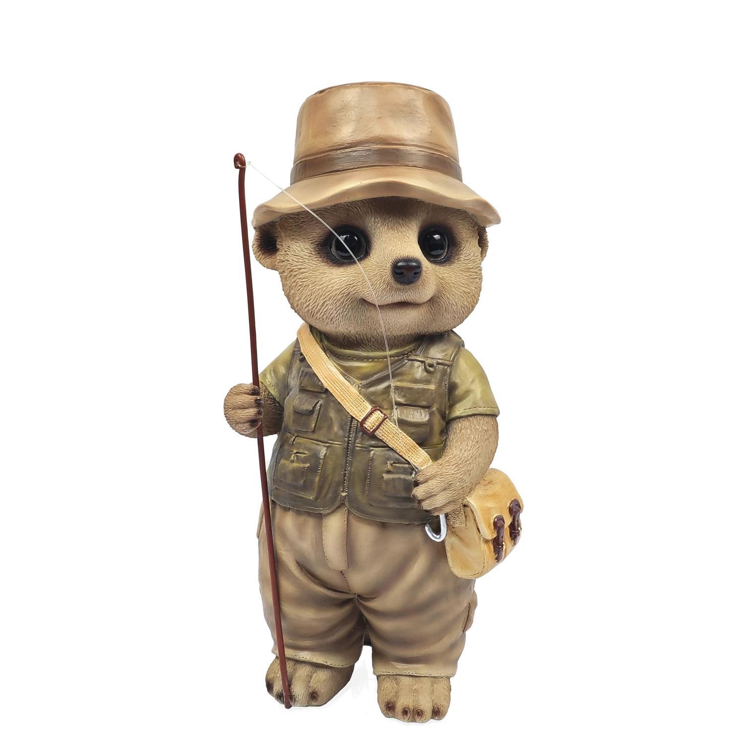 Meerkat Fisherman Decor