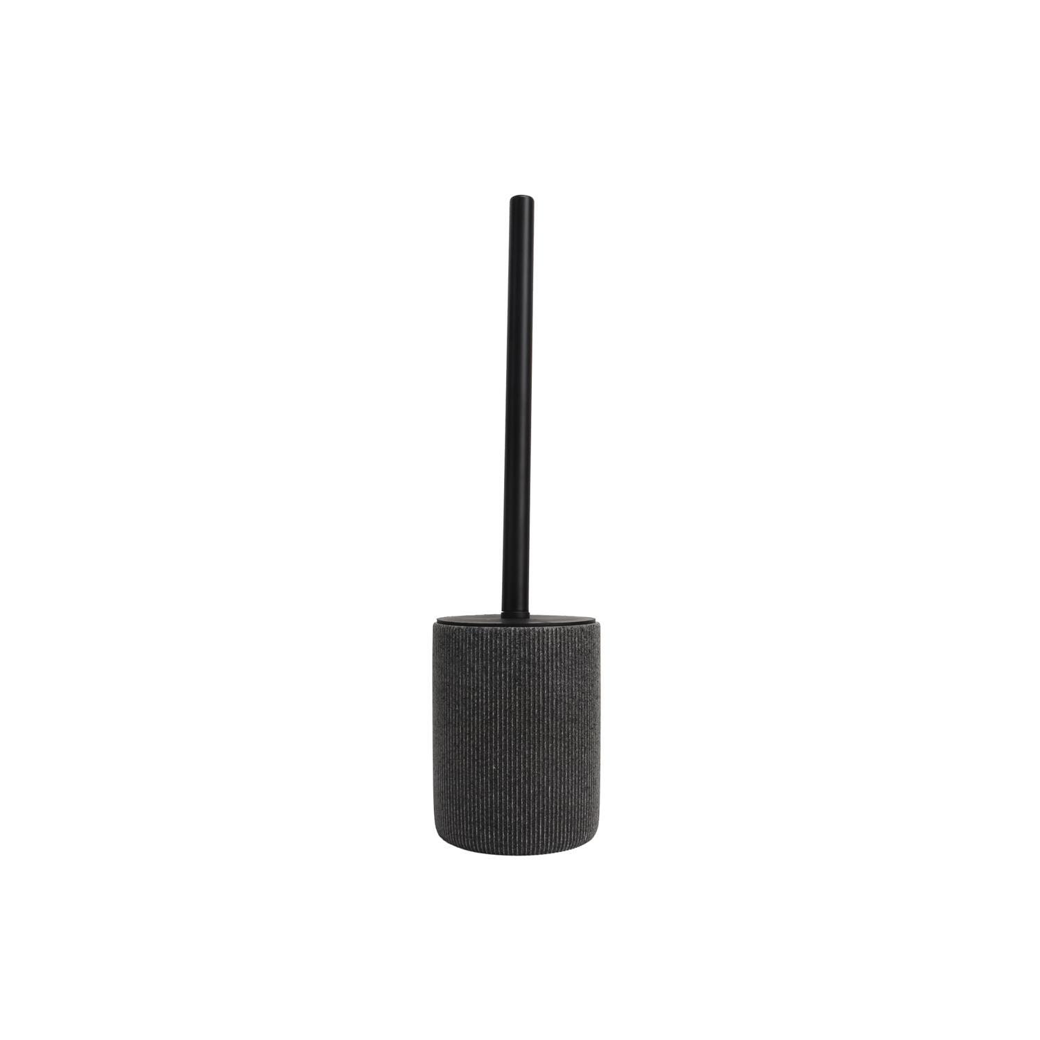 Polly Toilet Brush with Holder Grey