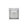 HafeleHome Cubo 400 Laundry Bowl H: 490mm, W: 440mm, D: 250mm. Stainless Steel