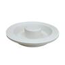 Rubber Waste Plug H: 23mm, W: 102mm, D:102mm Creamy white