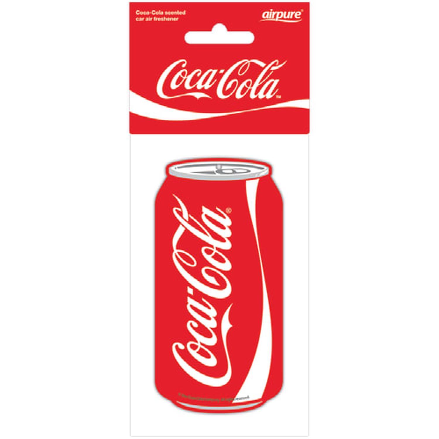 Coca Cola Original Can Paper Air Freshener Single