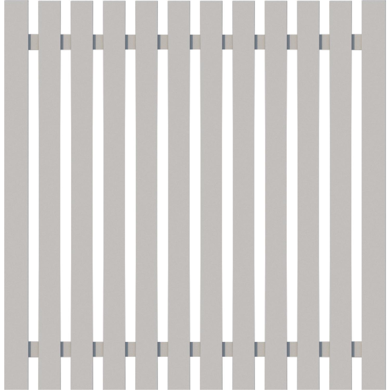 Eden Aluminium Adjustable Gate Kitset H: 1200mm W: 1180mm Frost