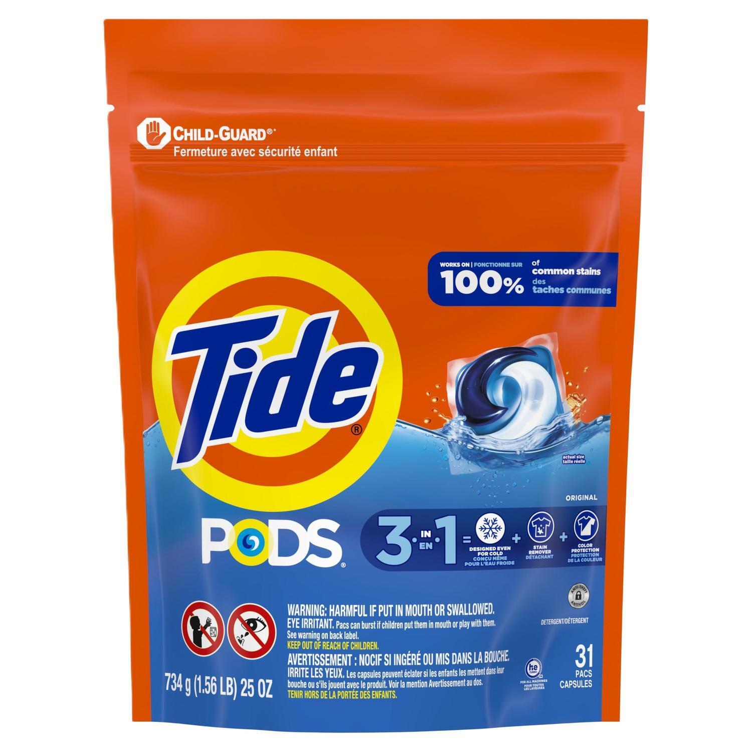 Tide Laundry Pods Original 31 Pack