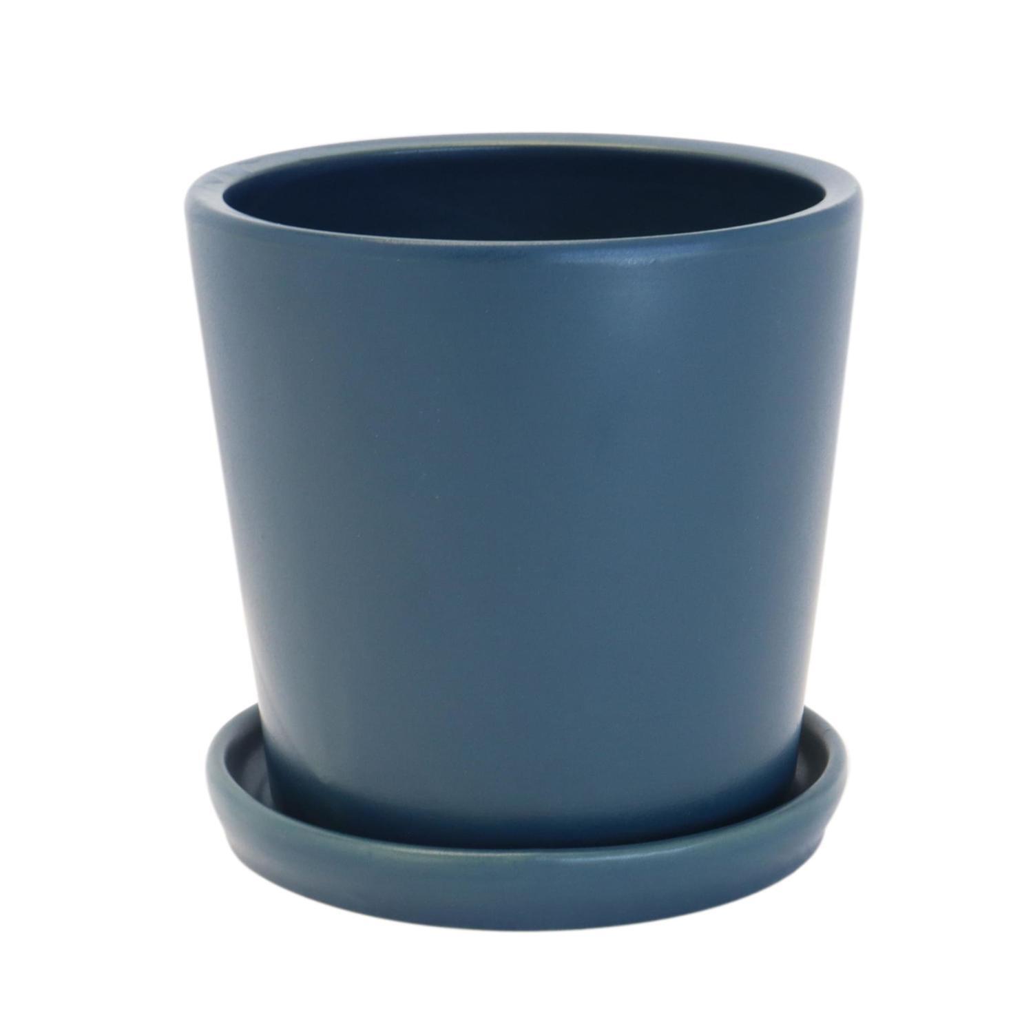 Glazed Round Pot