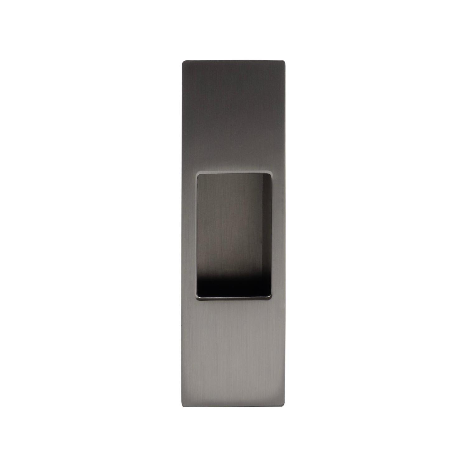 Sliding Door End Pull Zinc Graphite Nickel
