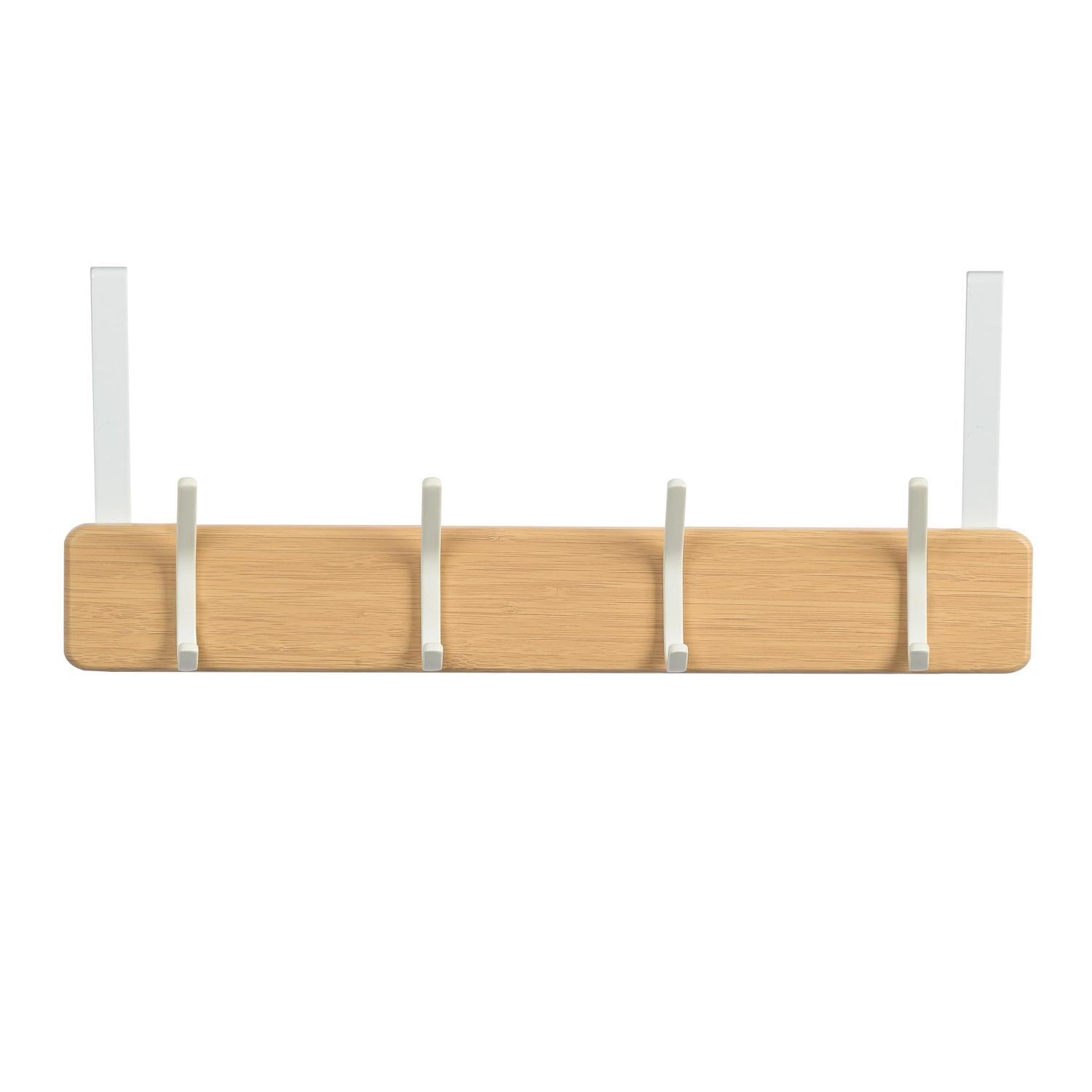 Hat & Coat 4-Hook Over-Door Board