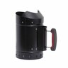 Premium Charcoal Chimney Starter Black