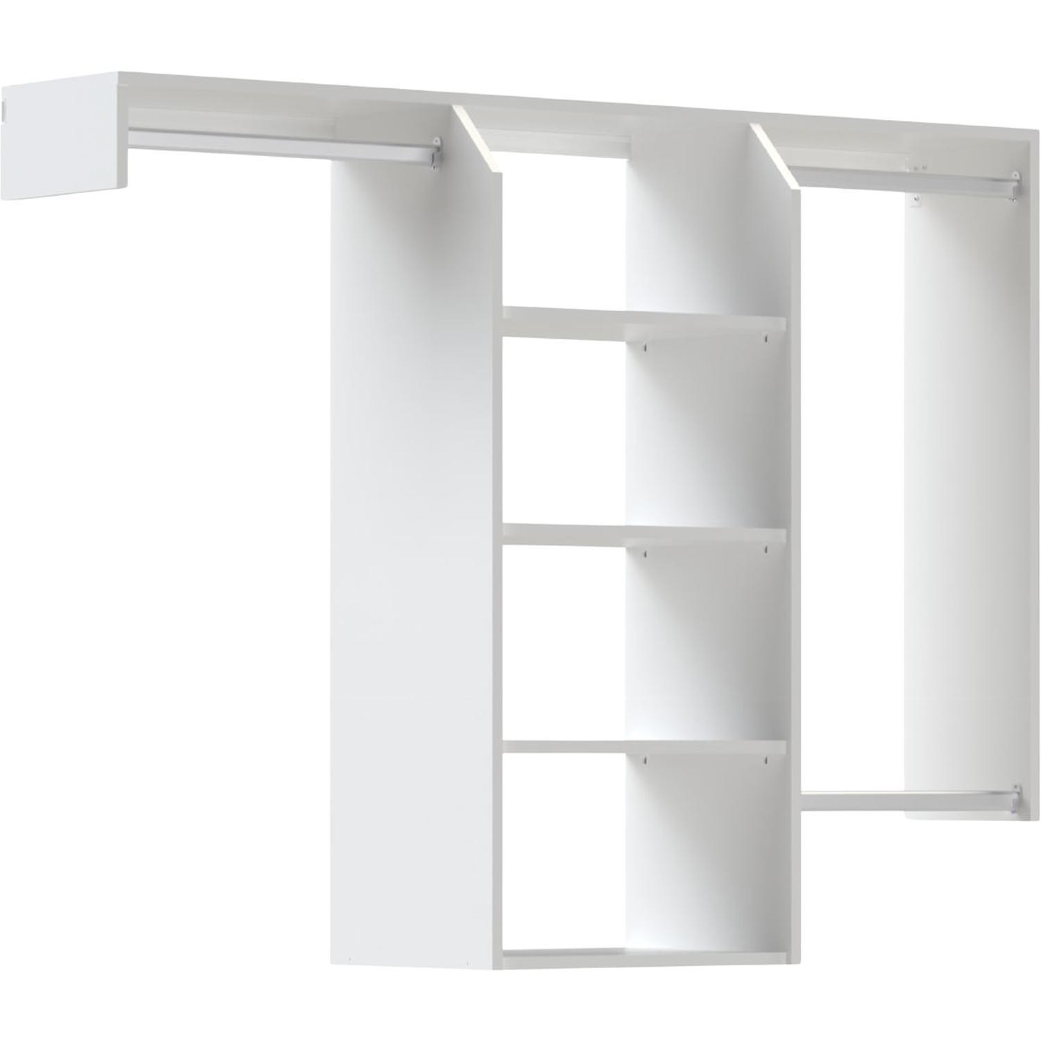 Customisable Wardrobe (Small) 1450-1600 mm Arctic White
