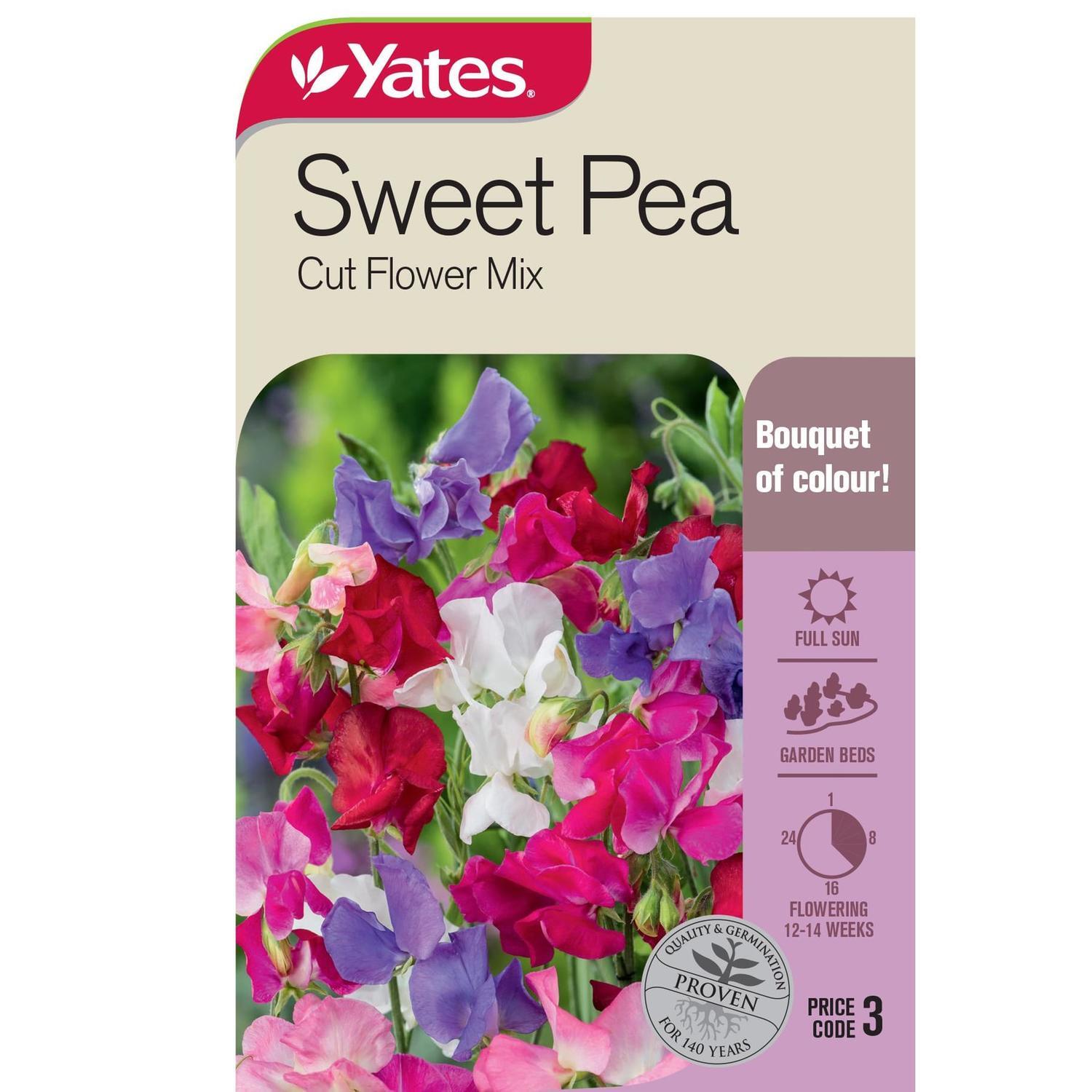 Sweet Pea Cut Flower Mix