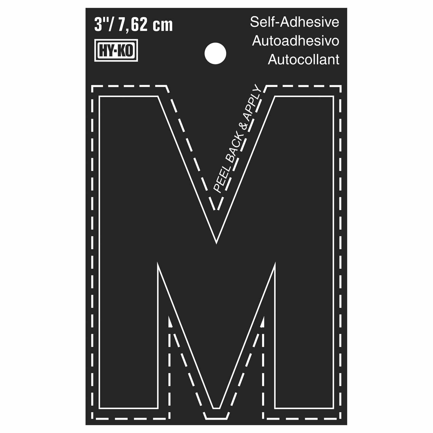 Letterbox Letter M