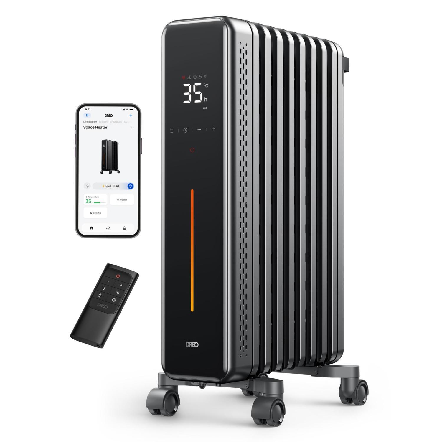Smart Oli Column Heater 2000W