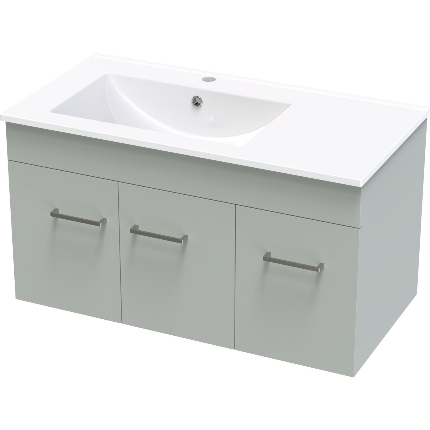 Classic Valley 900 Left Hand Bowl Wall Colour
