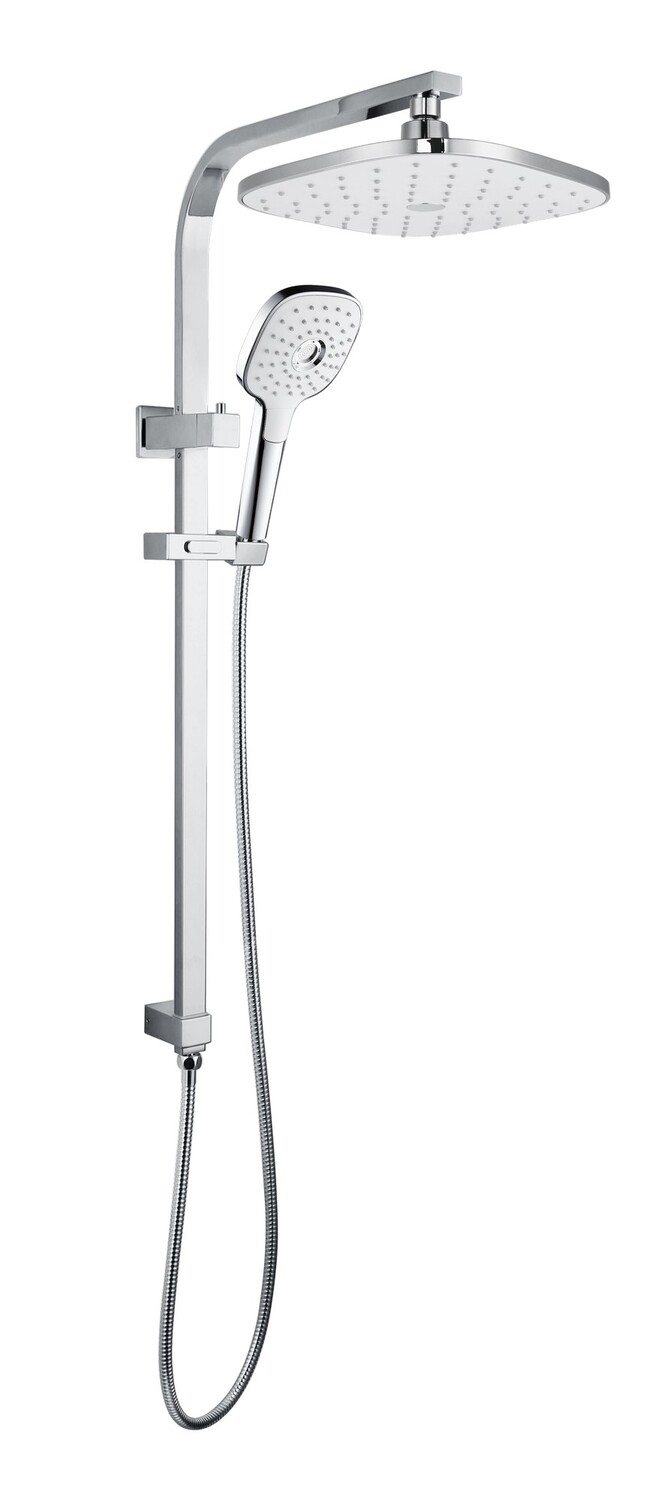 Finesse Twin Rail Shower  Chrome