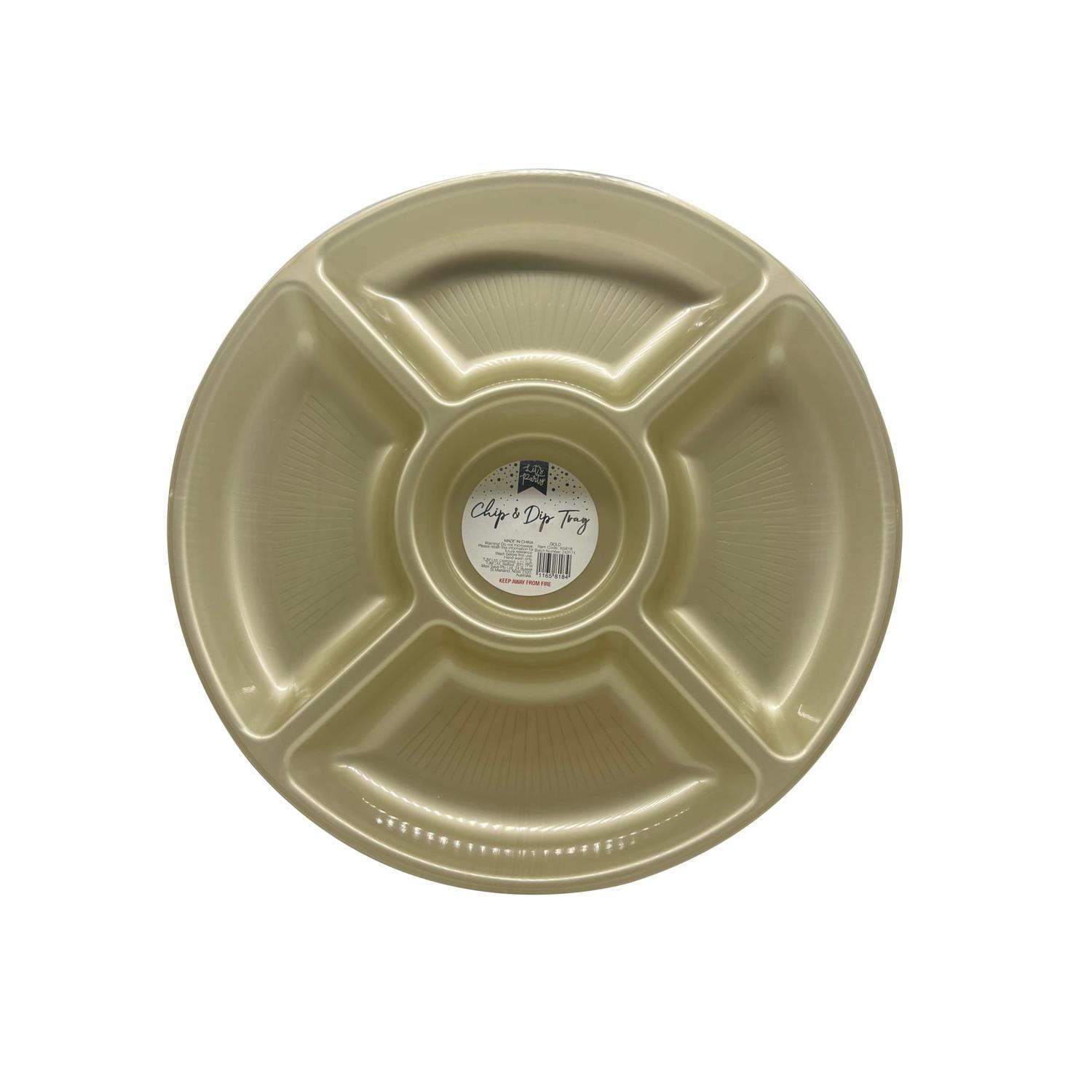 Serving Tray Chip & Dip