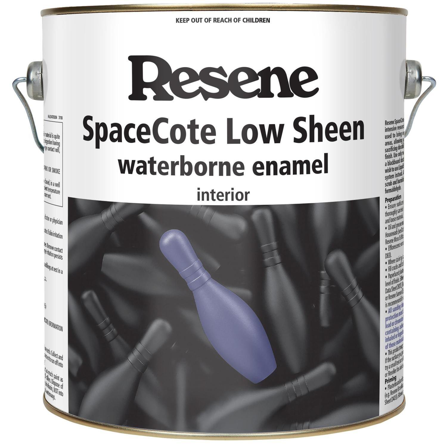 Low sheen paint