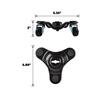 Tri-Dolly 6" Black  Black