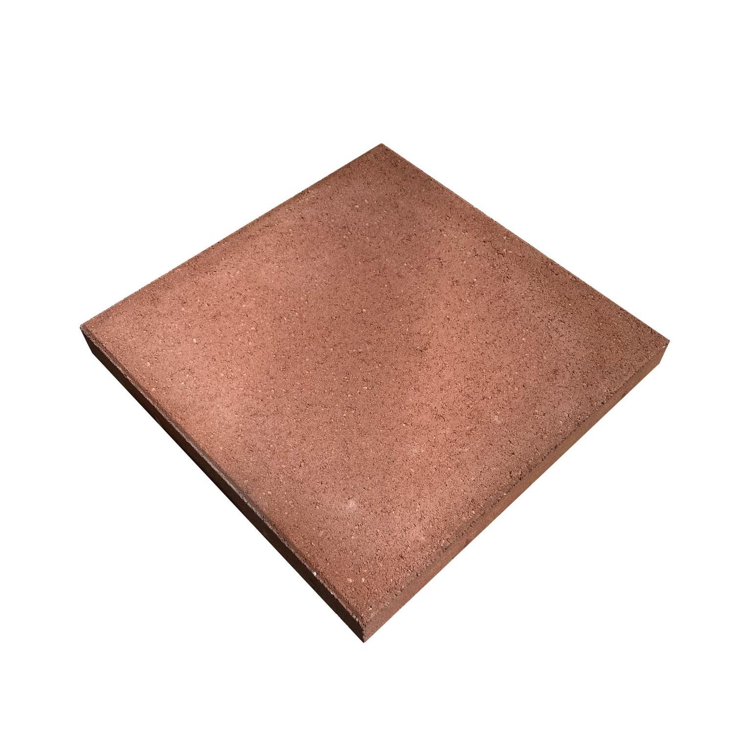 Concrete Paver L: 450mm, W: 450mm, D: 50mm Terracotta