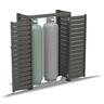 Utility Enclosure D: 500mm W: 1100mm H: 1650mm Slate Grey